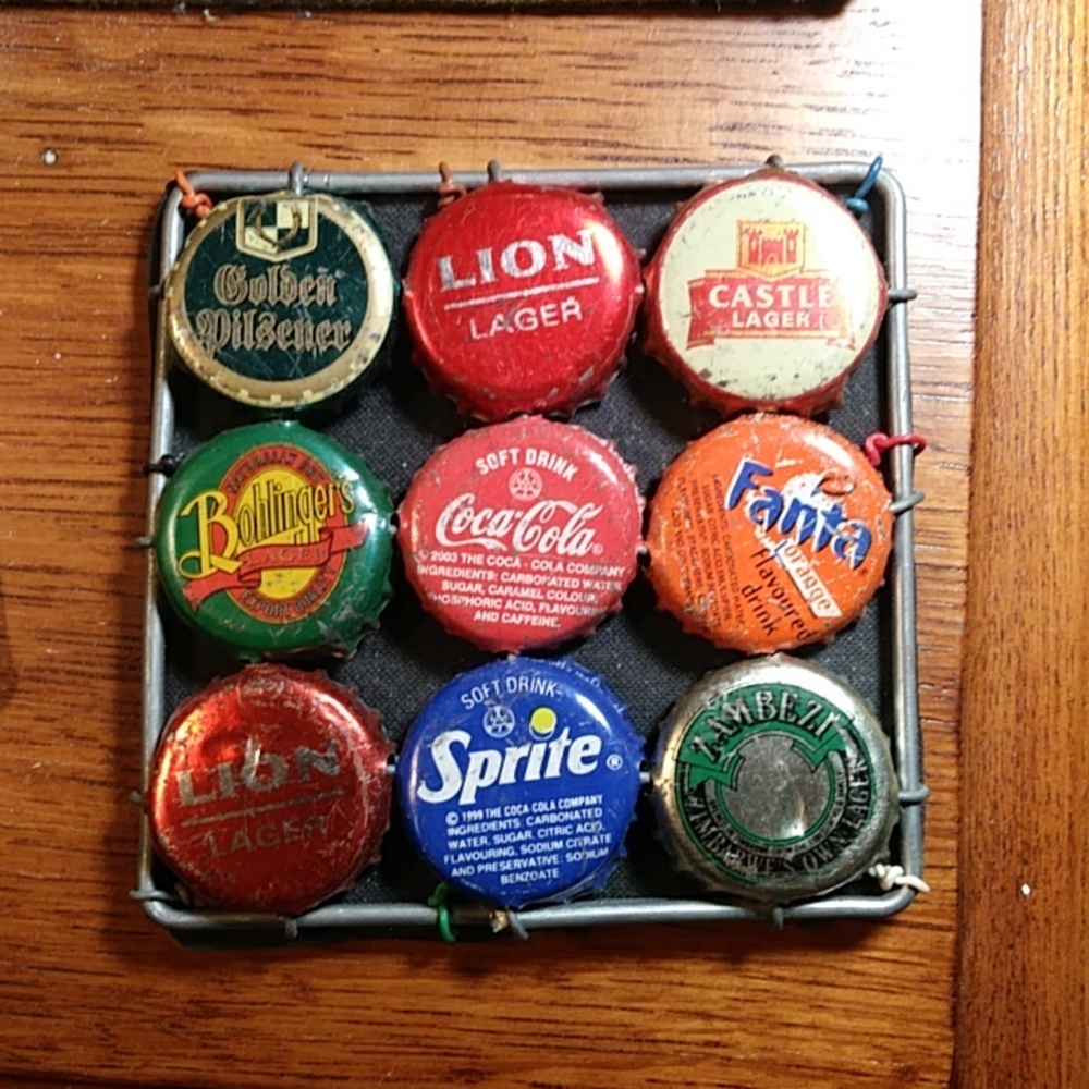 Firm Final price!*Old bottle cap coaster